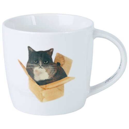 Maxwell williams Lonček Feline Friends Cat In A Box 400ml / M. Martin / porcelan, (5000199516) Cene