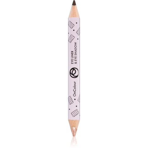 Oriflame OnColour senčilo in črtalo za oči 2 v 1 odtenek Fluffy Nude 1,5 g Cene