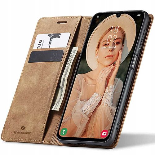 Spacecase OVITEK DENARNICA ZA SAMSUNG GALAXY A25 5G SVETLO RJAV, (21967717) Cene