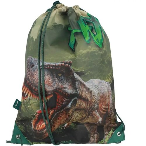 Spirit Spirit: T-Rex dinozaver vzorec telovadna torba, &scaron;portna torba 33x47cm Cene