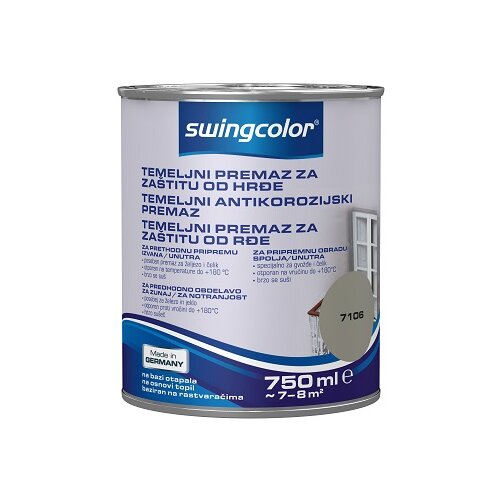 SWINGCOLOR Temeljni premaz proti rji (barva: siva; 750 ml) Cene