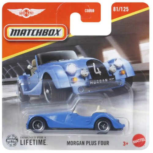 Mattel Matchbox: Morgan Plus Four avtomobilček 1/64 – Cene