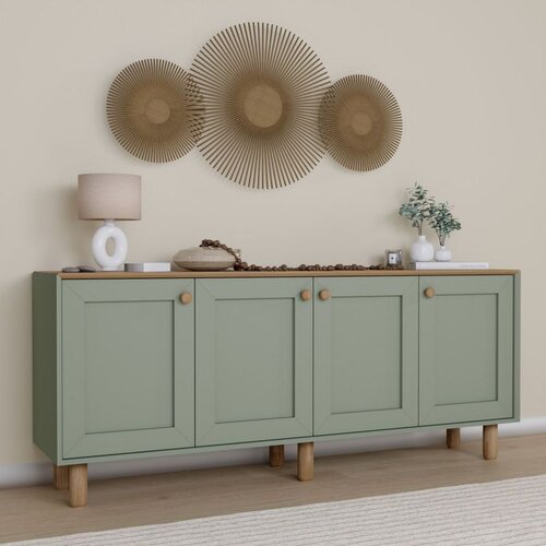 Hanah home Bohemian 1600-82 Green Console Cene