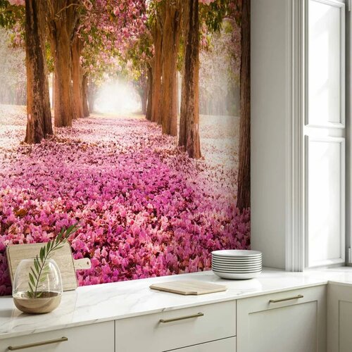  Foto tapeta - Pink grove 350x256 Vodootporna Cene