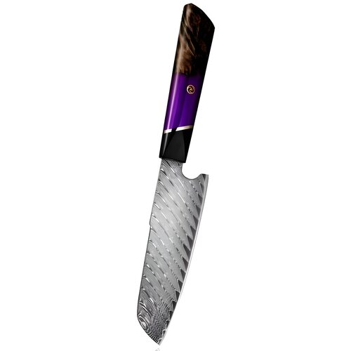 Damaskasti kuhinjski nož TO-35125 - Small Santoku KP35125 Cene