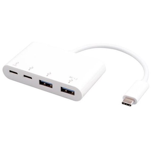 Estuff USB-C hub razdelilnik 2x USB-C 3.1, 2x USB-A 3.0, (5000117587) Slike