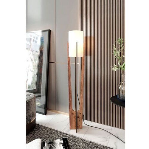 Opviq Podna lampa Minimalist Walnut Slike