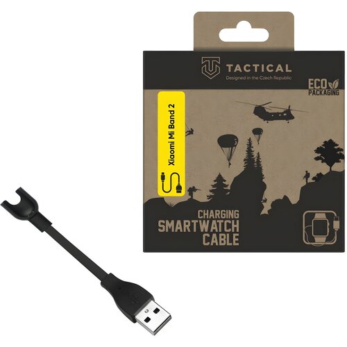 TACTICAL Taktični USB polnilni kabel za Xiaomi Mi Band 2 - Črna Cene