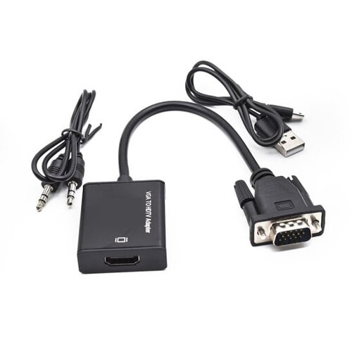 Fast Asia Adapter-konvertor VGA na HDMI+Micro+Audio Cene