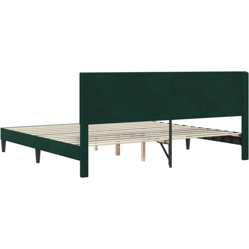  Okvir za krevet Tamnozelena 200 x 200 cm Bar&amp;scaron;un - Tamnozelena 200 x 200 cm Slike