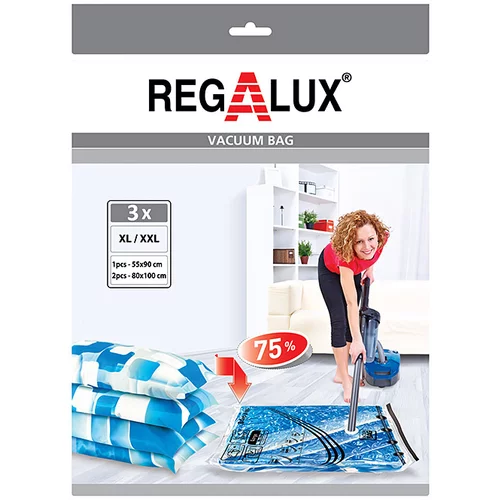REGALUX Komplet vakuumskih vrečk (3 kosi, 90 x 55, 100 x 80 cm)