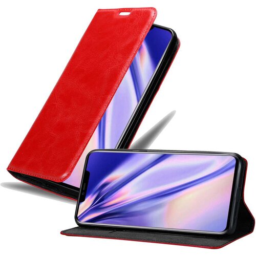 Cadorabo Ohi&scaron;je, združljivo z Huawei MATE 20 PRO v rdeče jabolko - Za&scaron;čitni ovitek z magnetnim zapiranjem, stoječo funkcijo in režo za kartice, (20560843) Cene