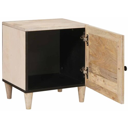  Noćni ormar Bijela 80 x 50 x 40 cm Konstruirano drvo Slike