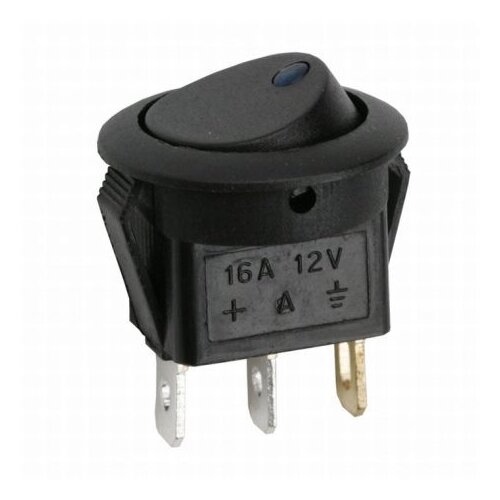 Delight Preklopno stikalo OFF/ON 16A 12V DC rdeča LED Slike