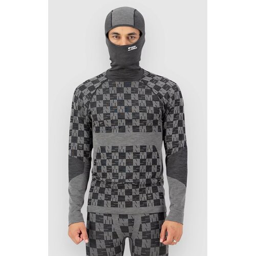 Mons Royale Ascender Merino Hooded Funkcijska majica dried sage / black Cene