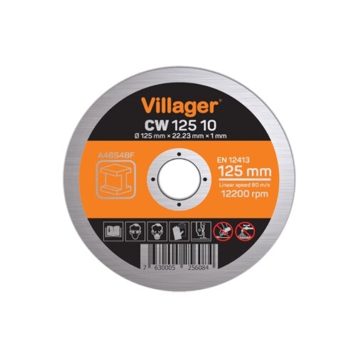 Villager rezna ploča za metal 125x1.0mm CW12510 - pakovanje 10 kom Cene