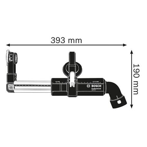 Bosch GDE 16 Cyl sistem usisavanje za bu&amp;scaron;enje bez pra&amp;scaron;ine za vibracione bu&amp;scaron;ilice 1600A001FJ Slike