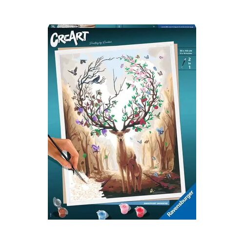 Ravensburger Slikanje po številkah - CreArt - čarobno srečanje Cene