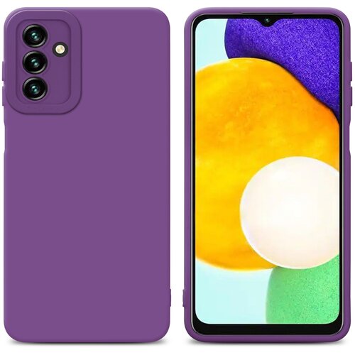 Cadorabo Case, združljiv s Samsungom v tekočini Matte Purple - za&scaron;čitni pokrov iz fleksibilnega silikona TPU, (20617645) Cene