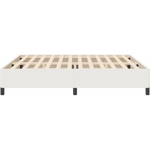  Krevet s opruga kutije Krem 200 x 200 cm Kordura tekstil Slike