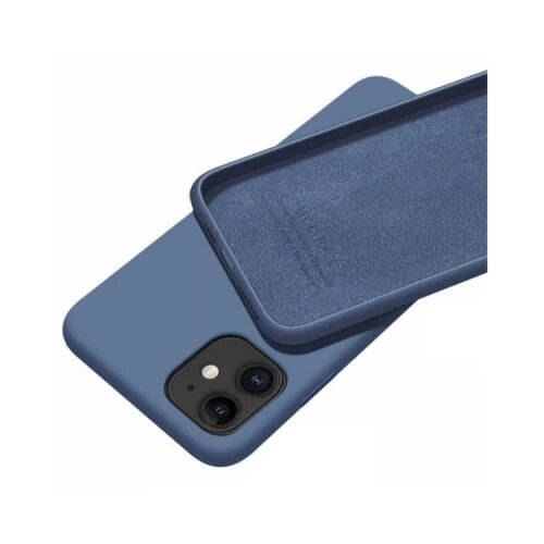 Samsung MCTK5-S21 FE * Futrola Soft Silicone Dark Blue (179) Cene