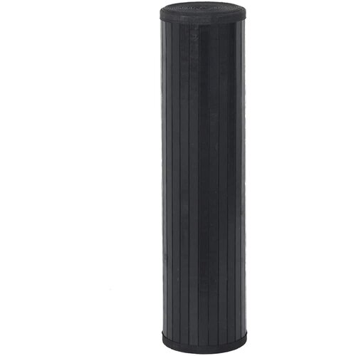  Pravokutni tepih crni 80x100 cm bambus Slike