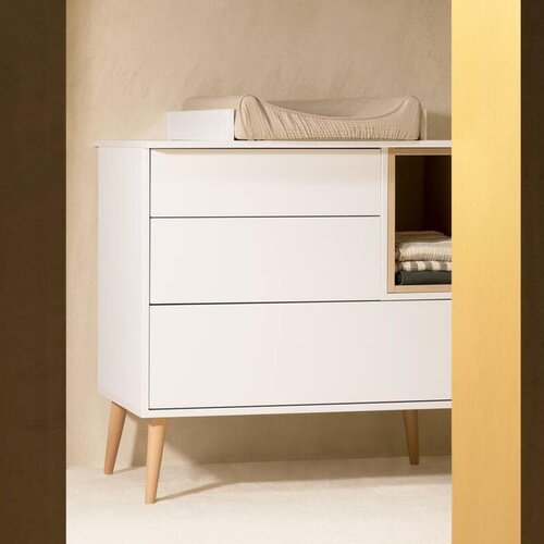 Qu-ax komoda cocoon ice white Slike