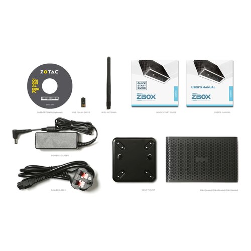 Zotac ZBOX CI622 Nano Intel i3-10110U/Intel UHD ZBOX-CI622NANO-BE mini pc računar Slike
