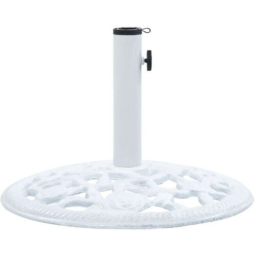  Stalak za suncobran bijeli 12 kg 48 cm od lijevanog željeza Cijene