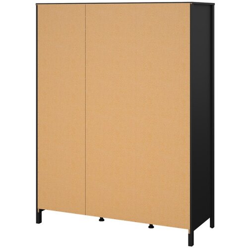 Tvilum Črna garderobna omara z ogledalom 150x199x58 cm Madrid &amp;ndash; Slike
