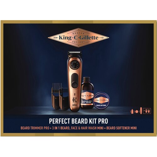 Braun Brau King C. Gillette Set za darilne Trimerje. Cene