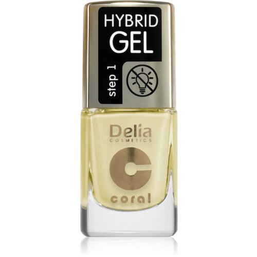 Delia Cosmetics Coral Nail Enamel Hybrid Gel gel lak za nohte odtenek 137 11 ml Cene