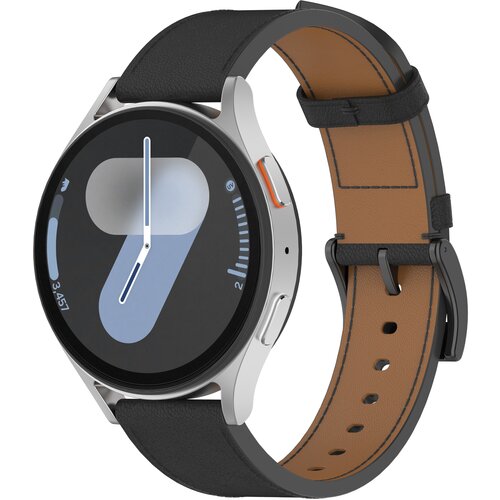 INF Usnjen pa&scaron;ček za uro Huawei GT5 Black 18 mm, (21838253) Cene