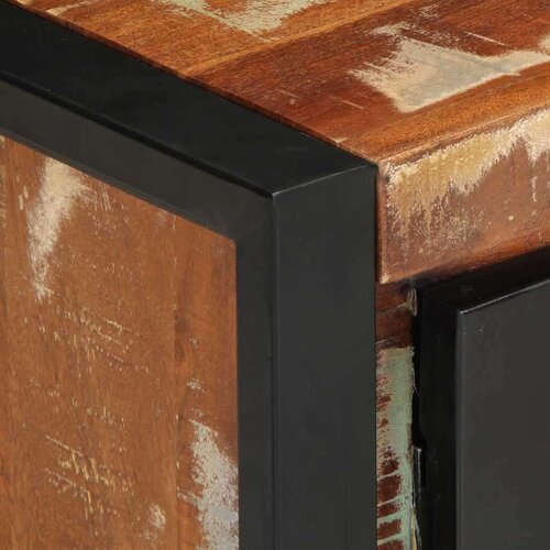  Vi&amp;scaron;ebojni stolić za kavu 90x50x36 cm puno drvo obrađeno Slike