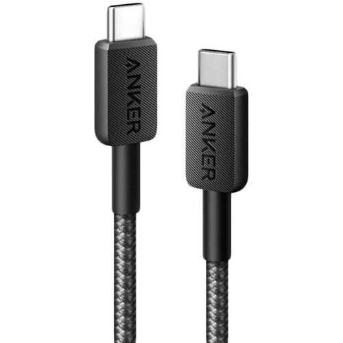 Anker 322 USB-C to USB-C Cable 90 cm Braided Black Slike
