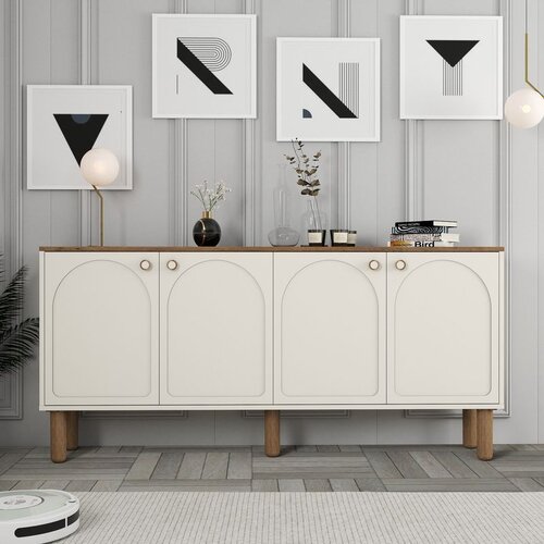 Hanah home Bohem 849 - Cream Cream Console Cene
