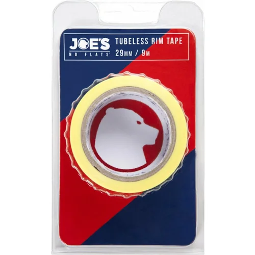 Joe's No Flats Tubeless Rim Tape 60 m 33 mm Yellow Zračnico