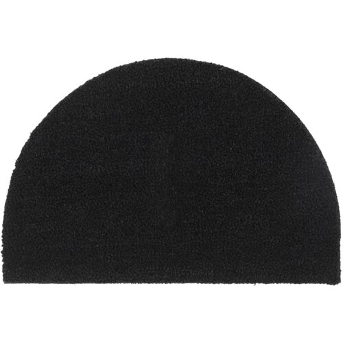 vidaXL Otirač crni poluokrugli 40x60 cm čupavi od kokosovih vlakana Cijene