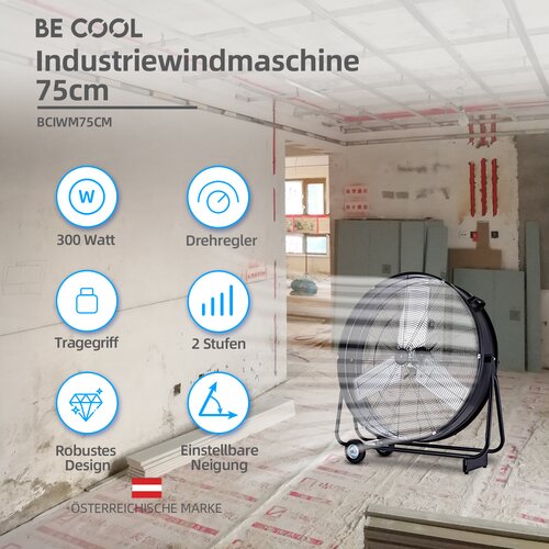 BE COOL BCIWM75CM Bodenventilator Cene