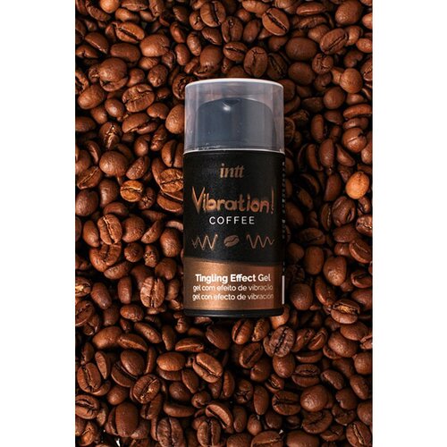 Intt Vibrator Tečni vibrator Vibration! Coffee, 15 ml Slike