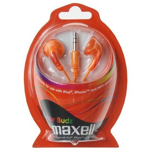 Maxell mxscbo colorbuds mp3 slusalice 3.5mm orange slušalice Slike
