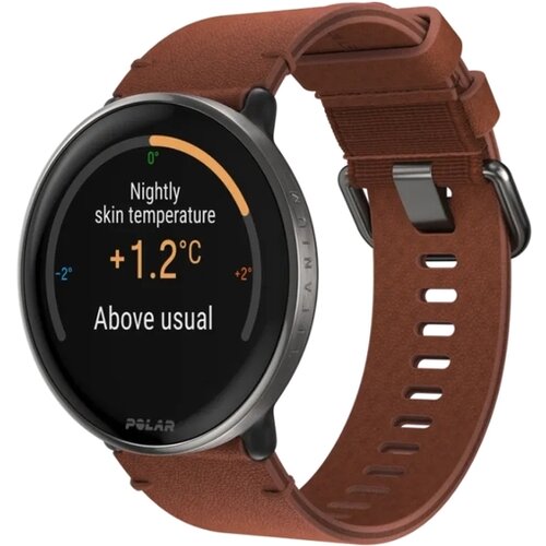 Polar ignite 3 titanium leather- and silicone band Cijene