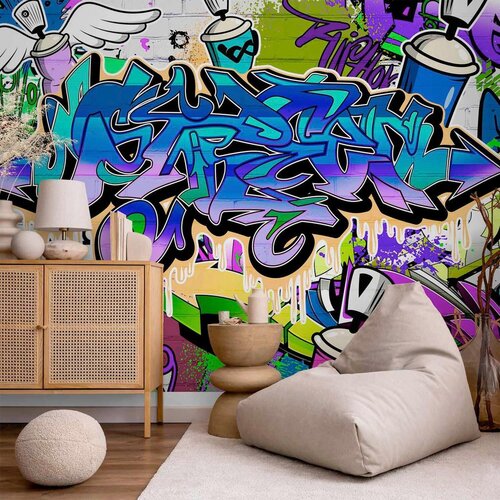 Artgeist Fototapeta Graffiti, 150x105cm Slike