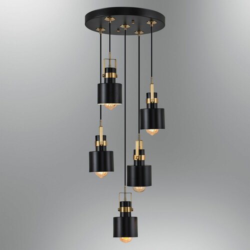 Opviq krakow - C1182 blackgold chandelier Slike