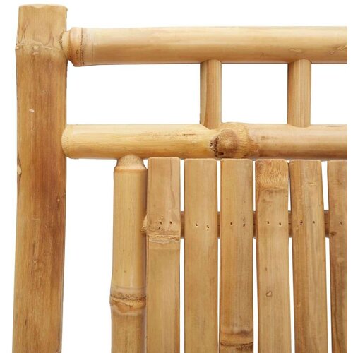  Sklopive vrtne stolice 8 kom 46 x 66 x 99 cm od bambusa Slike