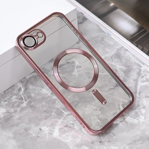 Torbica Magsafe Lux za iPhone 16E roze Cene