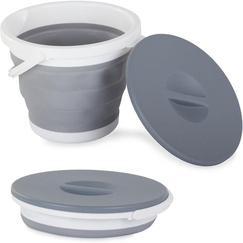  Silikonska sklopiva kanta 5L + poklopac Cijene