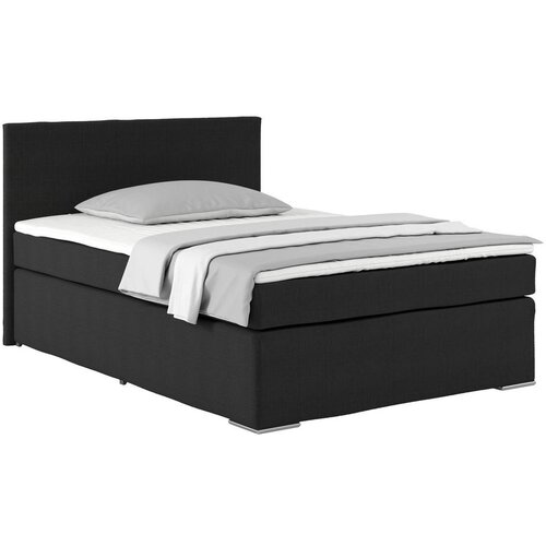 Based Postelja Boxspring Nero --, Črna, 140x200 Cene