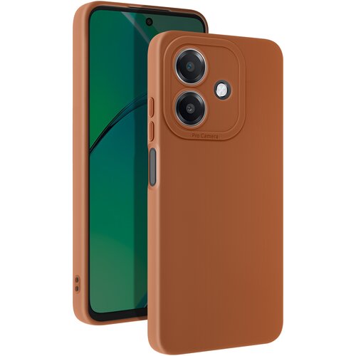 AVIZAR Ohi&scaron;je za Oppo A40 Silikon Matte Camera Block Protected, Rjava, (5000016066) Cene