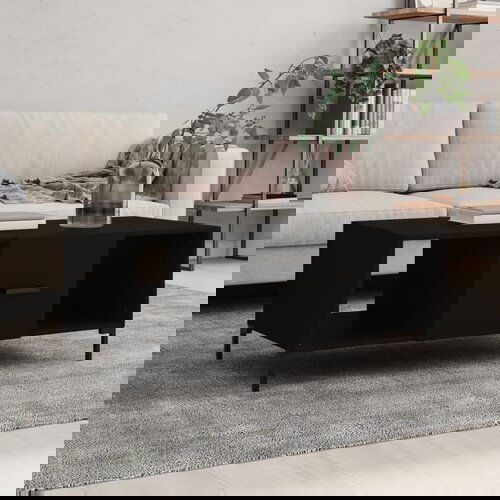 vidaXL Stolić za kavu crni 102 x 50 x 40 cm od konstruiranog drva Cijene
